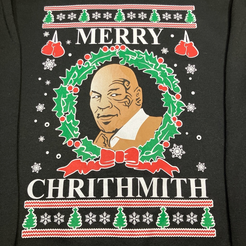 Iron Mike holiday sweatshirt
